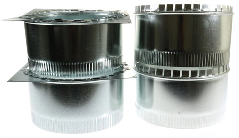 Coleman Mach 46413 Series Duct Collars with Mounting Plate - Side Profile | United RV Parts