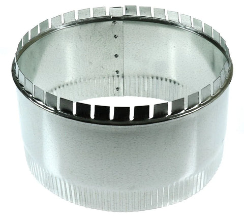 Galvanized Metal Coleman Park Pac Duct Collar 6633-6151 - Interior View | United RV Parts