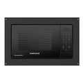 Black Contoure RV-980B Microwave Control Panel - Front View | United RV Parts
