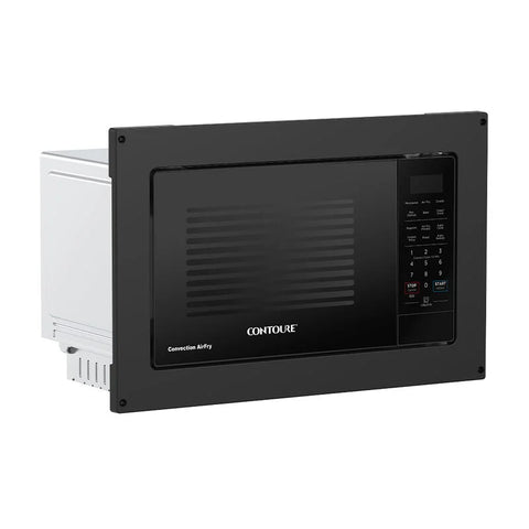 Black Contoure RV-980B Built-In RV Microwave - Right Side View | United RV Parts