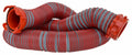 Red Orange Viper RV Sewer Hose - Coiled with Fittings | United RV Parts