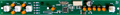 Green PCB Replacement Eyebrow Board DEADJ - Front View for Dometic Adjustable Temperature Refrigerator | United RV Parts
