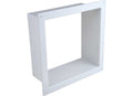 White Dometic Fantastic Vent Trim Ring K1060-81 - Side Profile View | United RV Parts