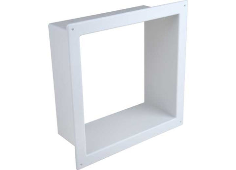White Dometic Fantastic Vent Trim Ring K1060-81 - Side Profile View | United RV Parts