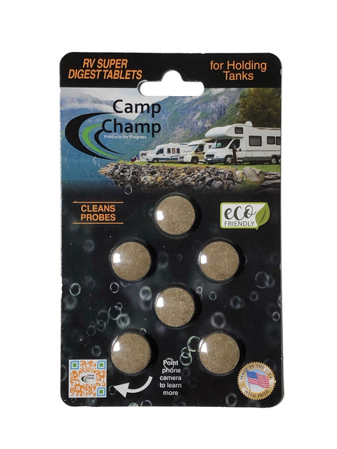 Camp Champ RV Super Digest Tablets Package - Front View | United RV Parts