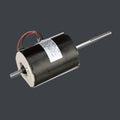 Black Dometic 12V Furnace Blower Motor 30722 - Side View | United RV Parts