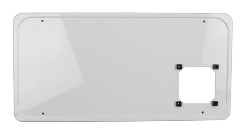 White Dometic DFMD Furnace Door 33057 - Interior View | United RV Parts