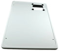 White Dometic Large Furnace Access Door - Interior Back View with Hardware | United RV Parts