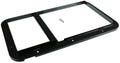 Black Dometic Furnace Door Frame - Top View with Center Divider | United RV Parts