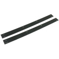 Black Dometic Refrigerator Door Trim Caps Set 3316883.900 - Top View | United RV Parts