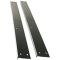 Black Dometic Door Trim Caps 3316883.900 - Side Angle Detail | United RV Parts