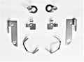 Complete Dometic Water Heater Hinge Hardware Kit - Flat Layout View | United RV Parts