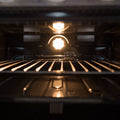 Dometic Range Oven Interior Illuminated with Wire Racks - Inside View | United RV Parts