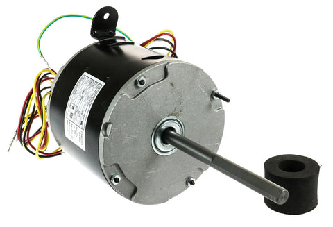 Dometic Fan Motor Assembly 3314471.013 - Angled View with Specification Label | United RV Parts