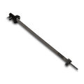Black Metal Dometic Left Hand Torsion Spring Arm Assembly 3310420.017U - Full View | United RV Parts