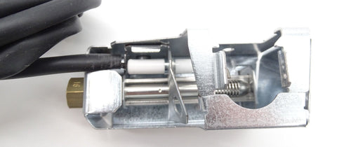Silver Metal Gas Burner Side Profile - Detailed View | United RV Parts