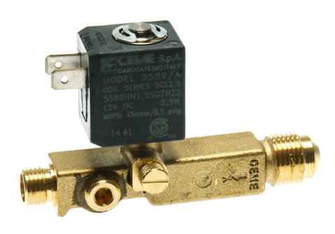 Dometic NDR1402 Replacement Refrigerator Gas Valve 2932615020 - Coil Label Detail | United RV Parts