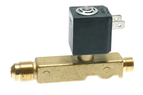 Dometic 2932615020 OEM Propane Gas Valve Solenoid 12V DC - Right Angle View | United RV Parts