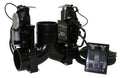 Black Valterra EZ Valve Electric Waste Valve E85-8 with Control Panel - Complete System | United RV Parts