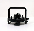 Black Plastic RV Sewer Hose Termination Cap - Side Angle | United RV Parts