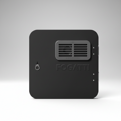 Fogatti | Black Service Access Door | FSBDA-1515 | For InstaShower Ultra Model Only