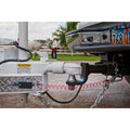 Breakaway Cable Installed on RV Trailer Hitch System - Lifestyle Application | United RV Parts