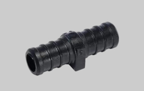 Flair-It EcoPoly 1/2" PEX Barb Coupling 29840 - Side Profile | United RV Parts
