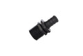Black Plastic Flair-It 29842 EcoPoly 1/2" MPT Threaded Adapter - Side Profile | United RV Parts