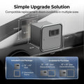 Fogatti InstaShower Ultra RV Tankless Water Heater FS10B1SN Dimensions Diagram - 13x13 Opening Compatibility | United RV Parts