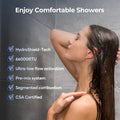 Fogatti InstaShower Ultra 66000 BTU RV Tankless Water Heater - Continuous Hot Shower Lifestyle Shot | United RV Parts