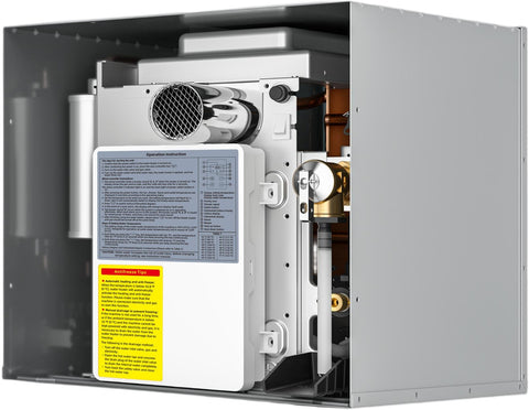 Fogatti | Calentador de agua sin tanque | Instashower9Pro | 66,000 BTU | Incluye control remoto digital inteligente