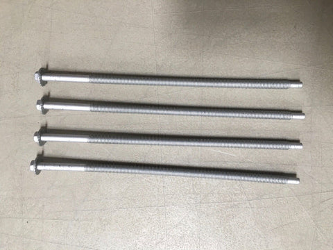 GE Appliances RV AC Installation Bolt Pack WJ01X29353 Four Threaded Bolts - Flat Lay | United RV Parts