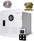Fogatti InstaShower 7 RV Tankless Water Heater Bundle with digital controller and trim seal - Front View | United RV Parts