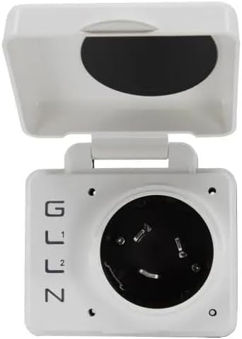 Hughes SafeView 50 Amp Inlet - Open Configuration View | United RV Parts