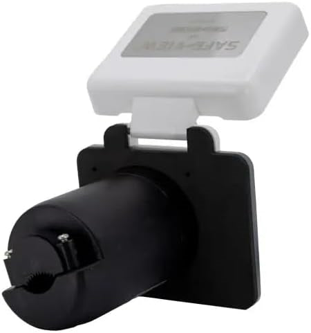 Hughes SafeView 50 Amp Power Inlet - Side Profile View | United RV Parts