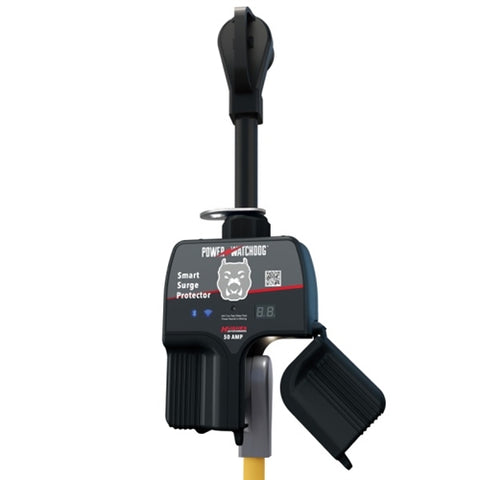 Hughes Power Watchdog Gen II Surge Protector - Connected with Yellow Cord | United RV Parts