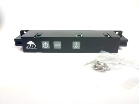 Black Norcold Optical Control Board 639550 - Front View with LED Indicators | United RV Parts