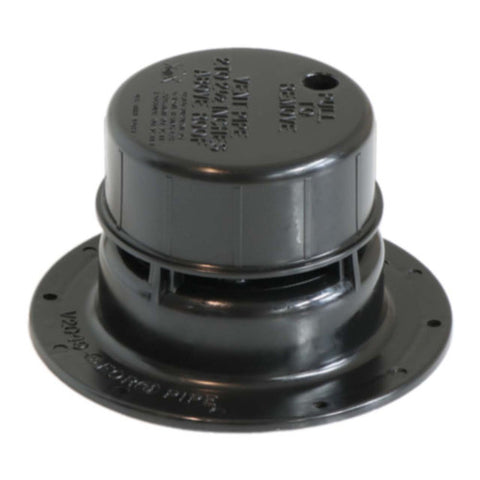 Black Plastic Ventline V2049-55 RV Plumbing Vent - Side View | United RV Parts
