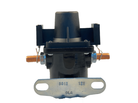 Black Intellitec Battery Disconnect Relay 12V - Front Mount View | United RV Parts