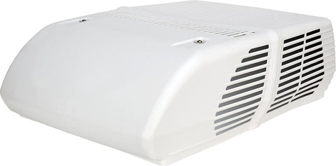 Arctic White Coleman Mach 10 RV Air Conditioner 15000 BTU - Side View | United RV Parts