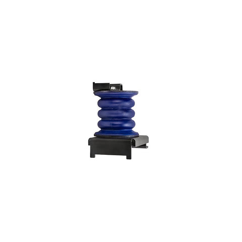 Blue SumoSprings Front Suspension - Profile View with Black Brackets | United RV Parts