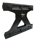 Black PullRite 6194 GM Truck Prep Bracket with Center Pin - Angled Side View | United RV Parts
