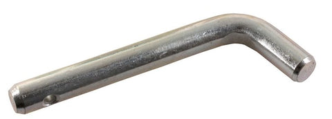 Chrome Steel 1/2" Hitch Pin 2-3/8" Usable Length - Side Profile | United RV Parts