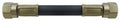 Black Rubber LP Gas Thermal Pigtail Hose 3/8 FFS x 3/8 FFS 48-Inch - Full Length View | United RV Parts
