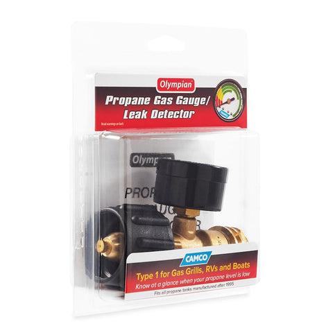Camco 59023 Olympian Propane Gas Gauge Leak Detector in Retail Packaging - Front | United RV Parts