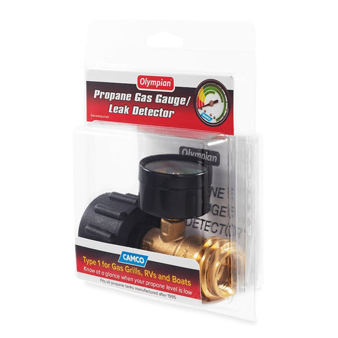 Camco 59023 Type 1 Propane Regulator for RVs Grills and Boats in Package - Angle View | United RV Parts