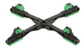 Black Plastic Propane Tank Base with Green Accents - Top View | United RV Parts
