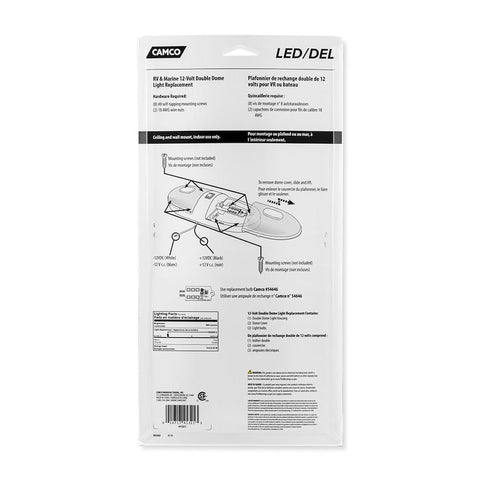 Camco LED Double Dome Light 41321 Installation Guide | United RV Parts