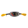 Grey Camco Circuit Analyzer 50A with LED Indicators - Top View | United RV Parts