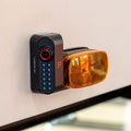 Black Furrion Vision S+ Side Camera Mounted on RV Wall - Installation View | United RV Parts